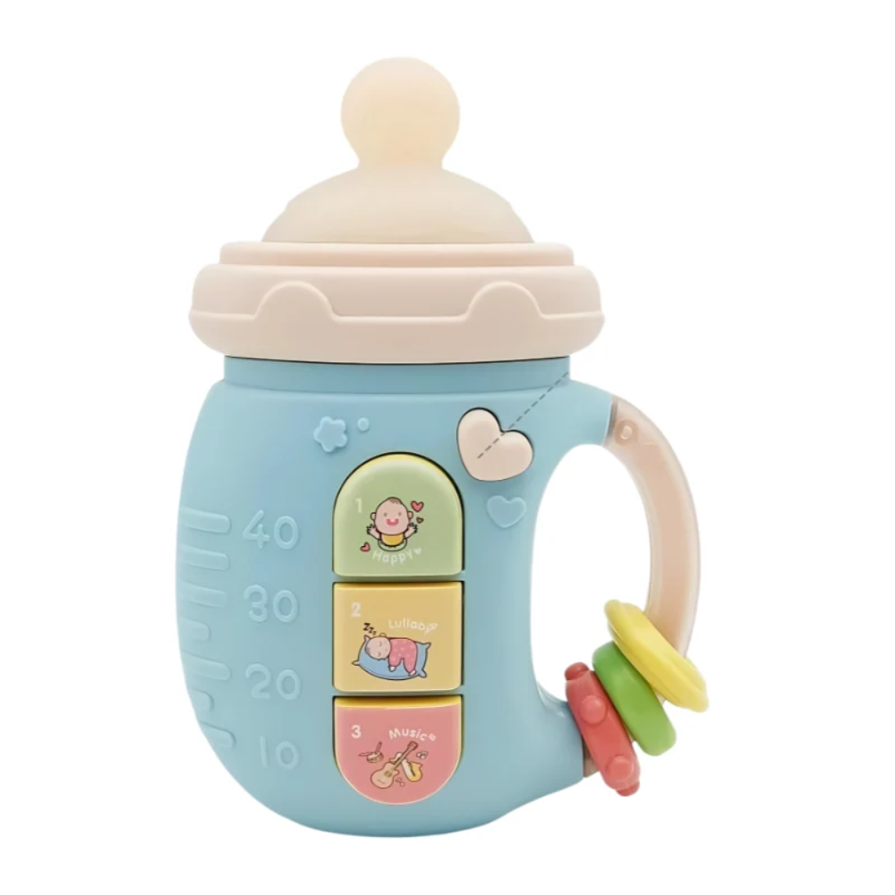 NibbleBuddy Baby Teether Toy – Interactive Musical Teething Toy with Lights