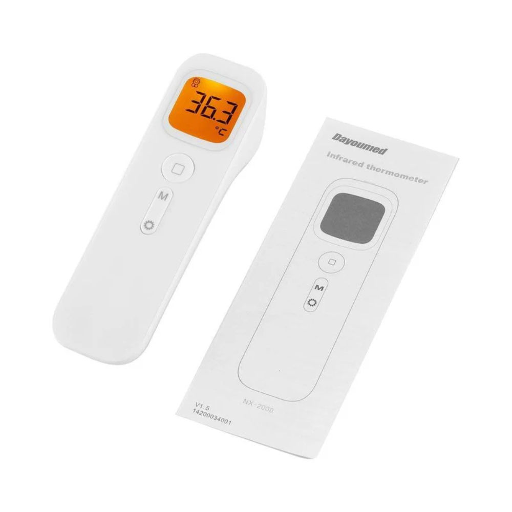 Infrared Forehead Thermometer – Non Contact Digital Thermometer with Backlight Display