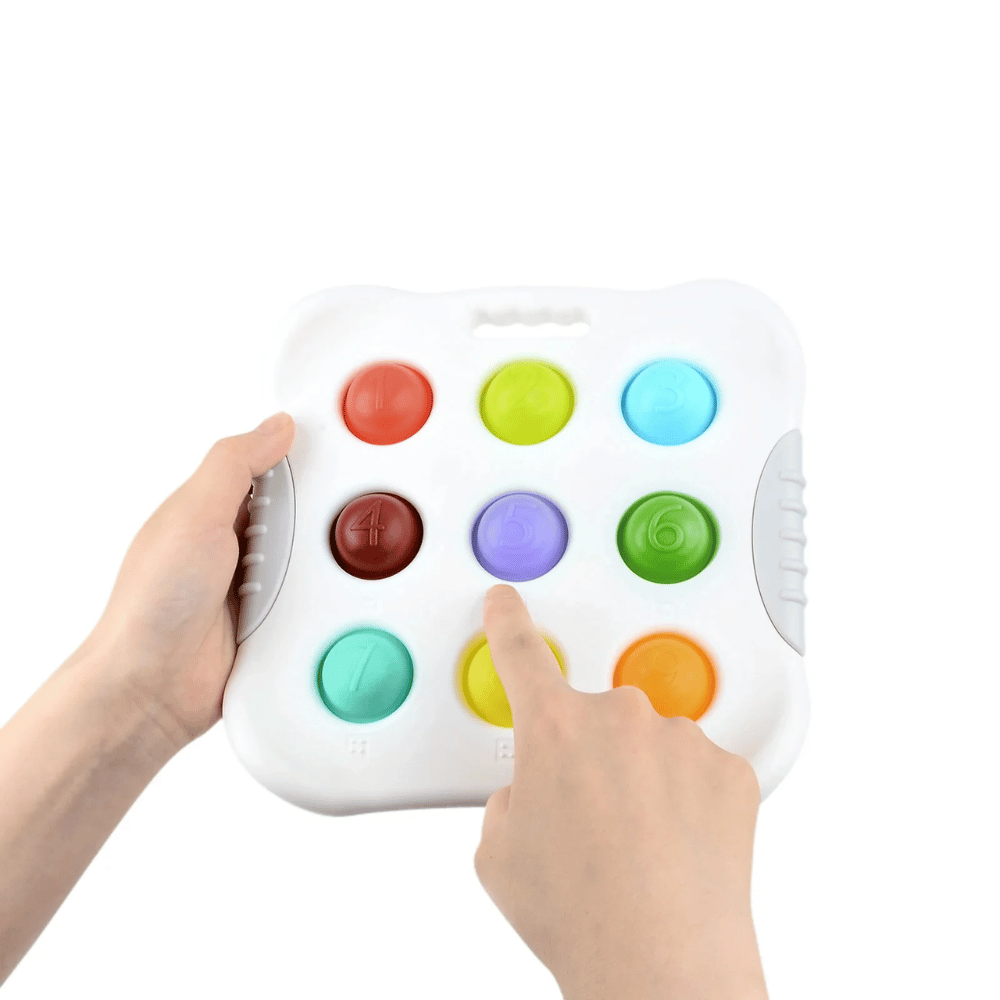 Numbered Pop It Fidget Toy – Sensory Bubble Popping & Counting Toy for Kids