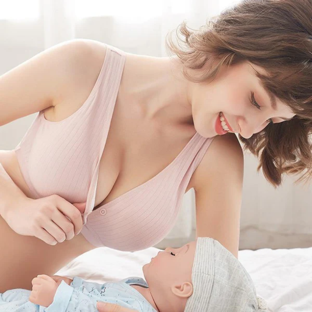 Nursing Bra Seamless Wire Free | Removable Pads