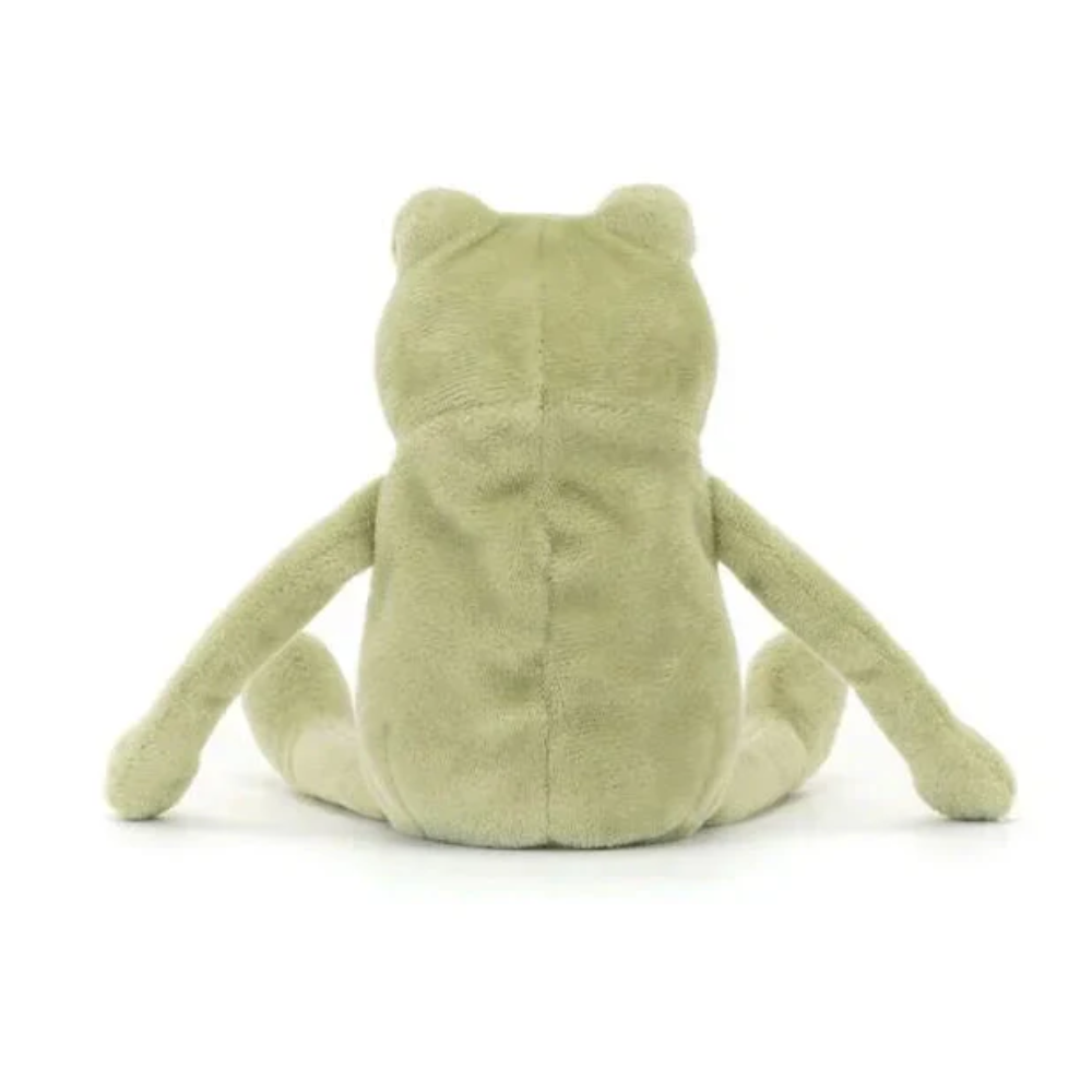 Olive Green Frog Plush Toy