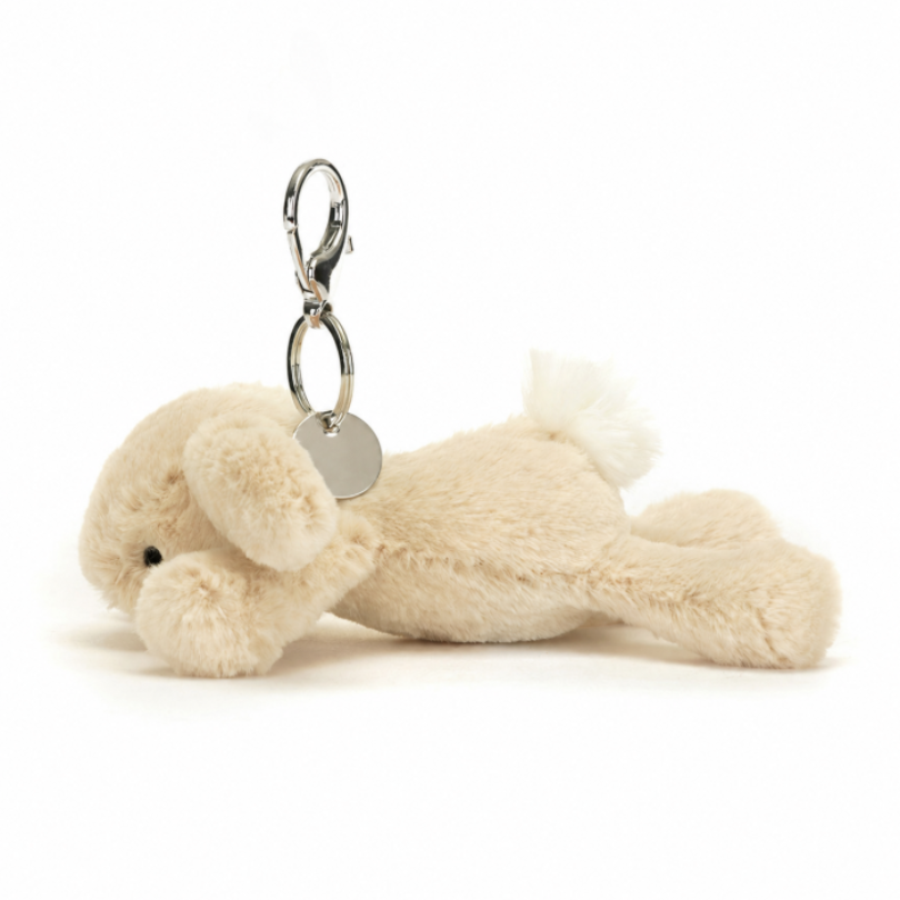 Beige Rabbit Bag Charm