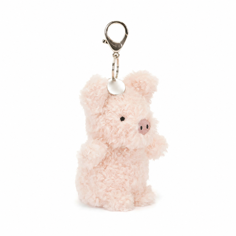Pink Pig Bag Charm