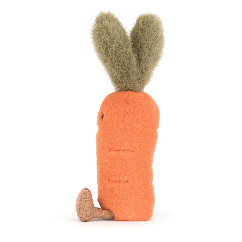 Orange Carrot Veggie Plush Toy