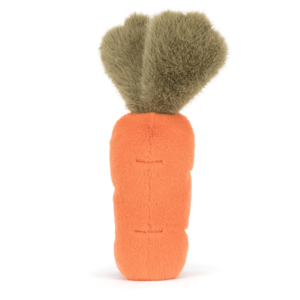 Orange Carrot Veggie Plush Toy