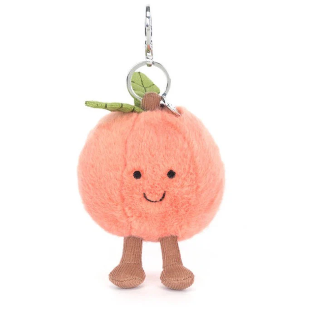 Peach Peach Bag Charm