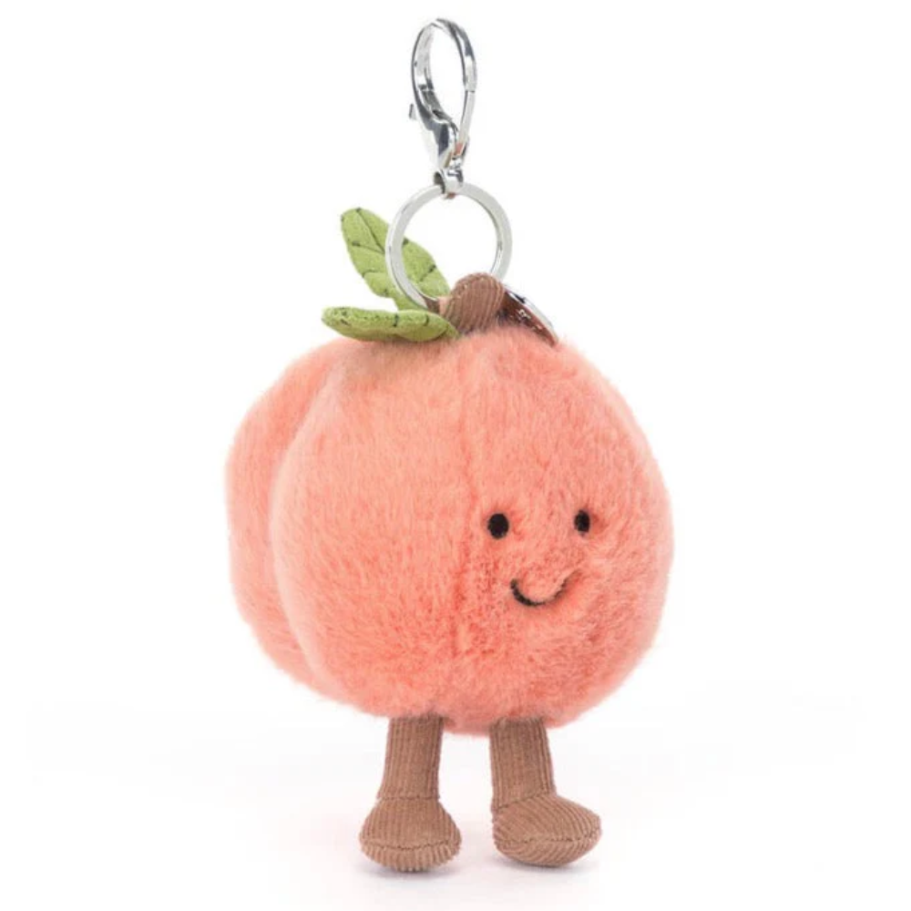 Peach Peach Bag Charm