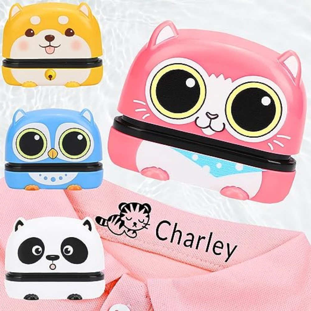 Personalized Name Stamp – Custom Clothing Stamp for Kids & Baby Clothes