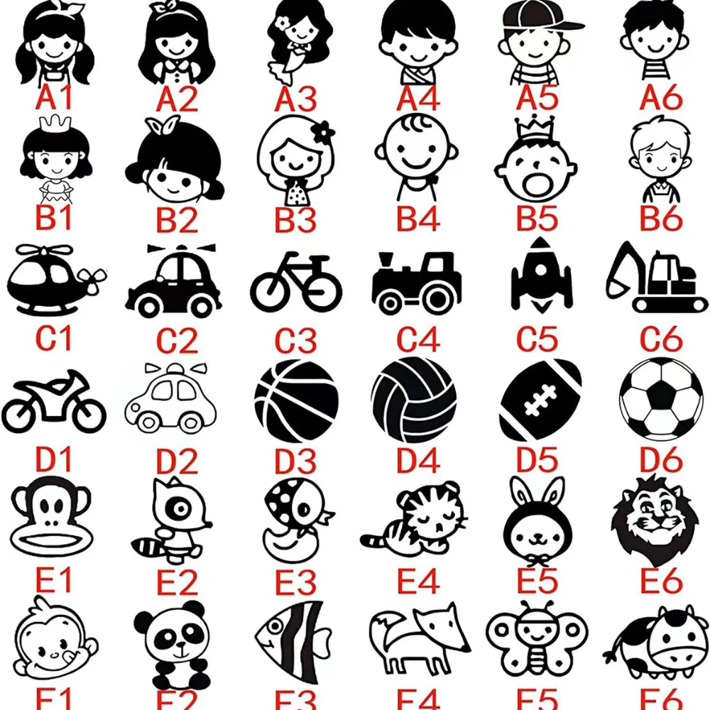 Personalized Name Stamp – Custom Clothing Stamp for Kids & Baby Clothes