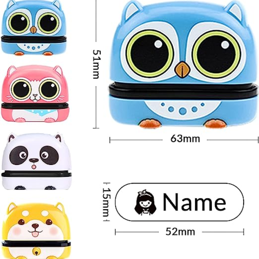 Personalized Name Stamp – Custom Clothing Stamp for Kids & Baby Clothes