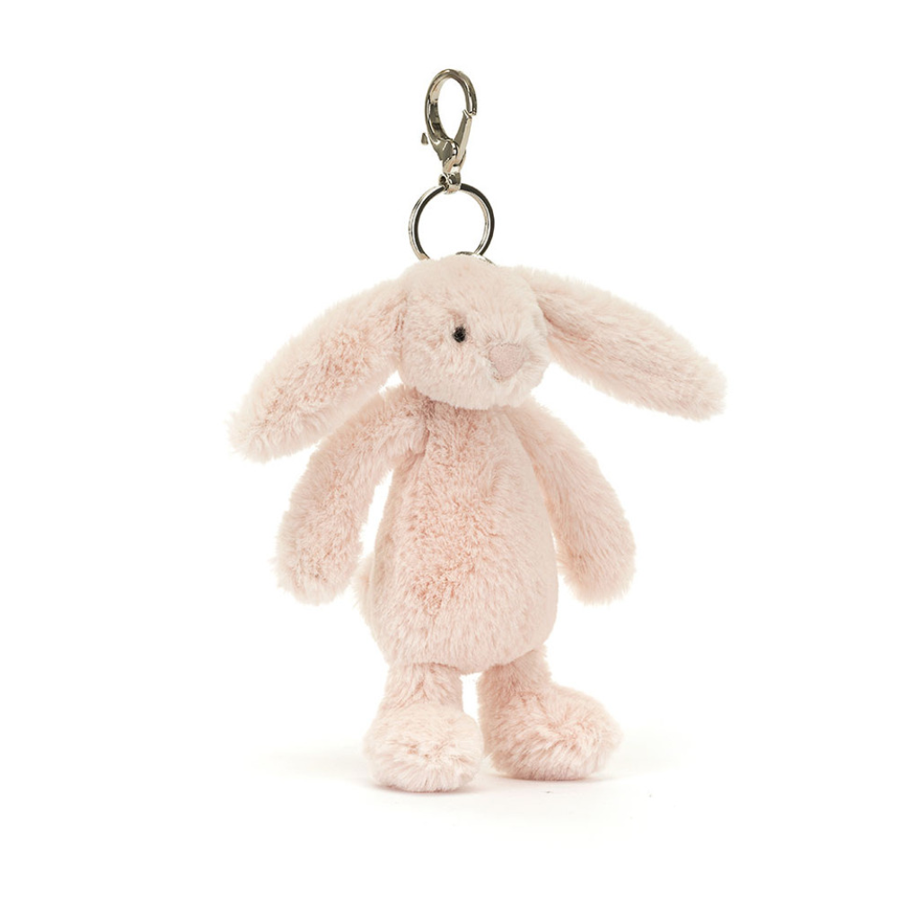 Pink Bunny Bag Charm