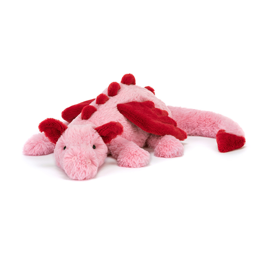 Pink Dragon Plush Toy