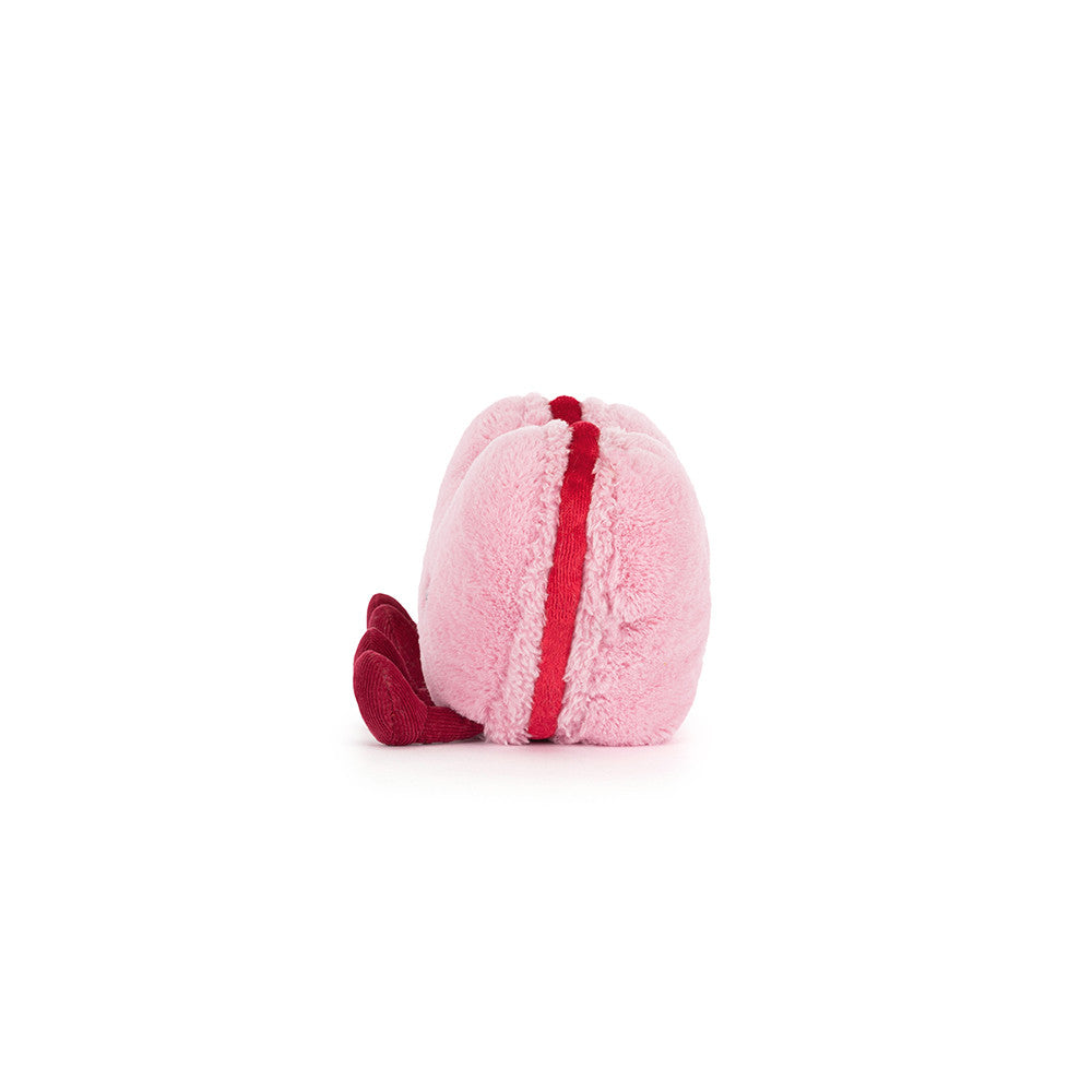 Pink Heart Macaron Plush Toy