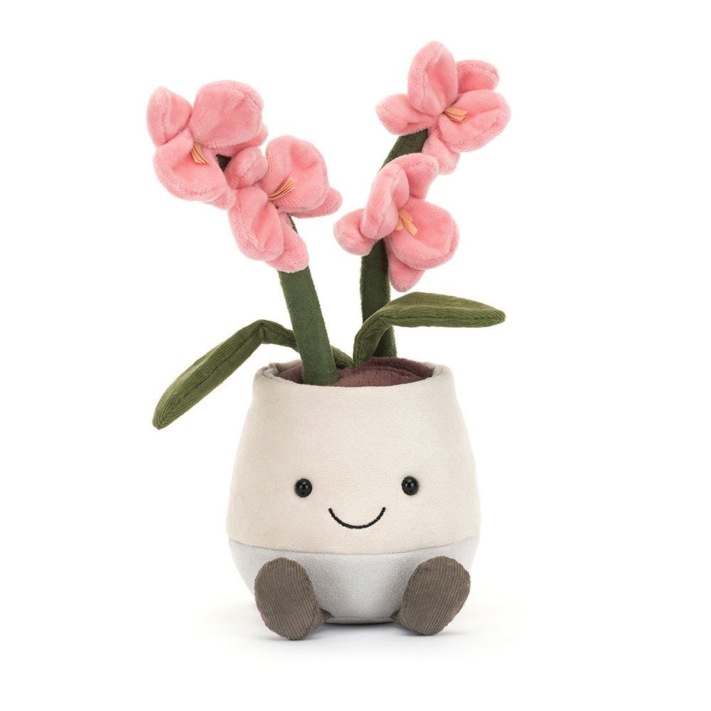 Pink Orchid Plush Toy