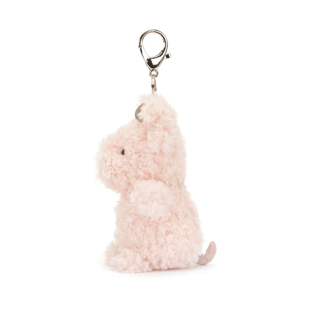 Pink Pig Bag Charm
