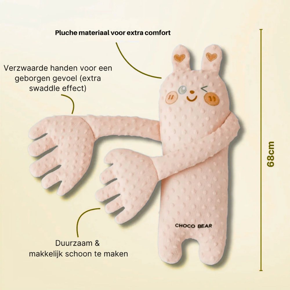 Plush Teddy Bear with Gentle Patting Motion – Battery-Operated Cuddly Toy