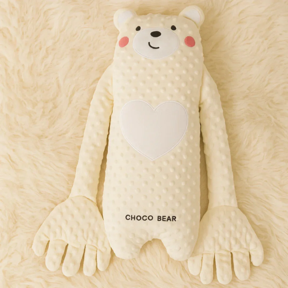 Plush Teddy Bear with Gentle Patting Motion – Battery-Operated Cuddly Toy