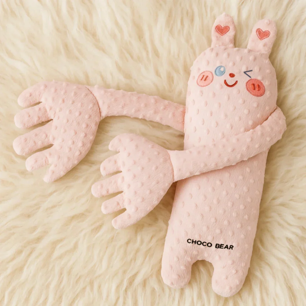 Plush Teddy Bear with Gentle Patting Motion – Battery-Operated Cuddly Toy