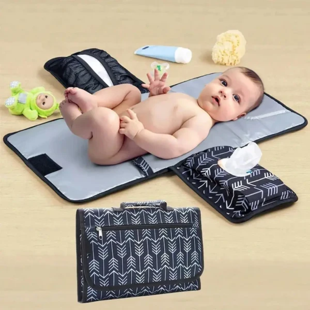 Portable Diaper Changing Pad Baby | Foldable Travel Mat
