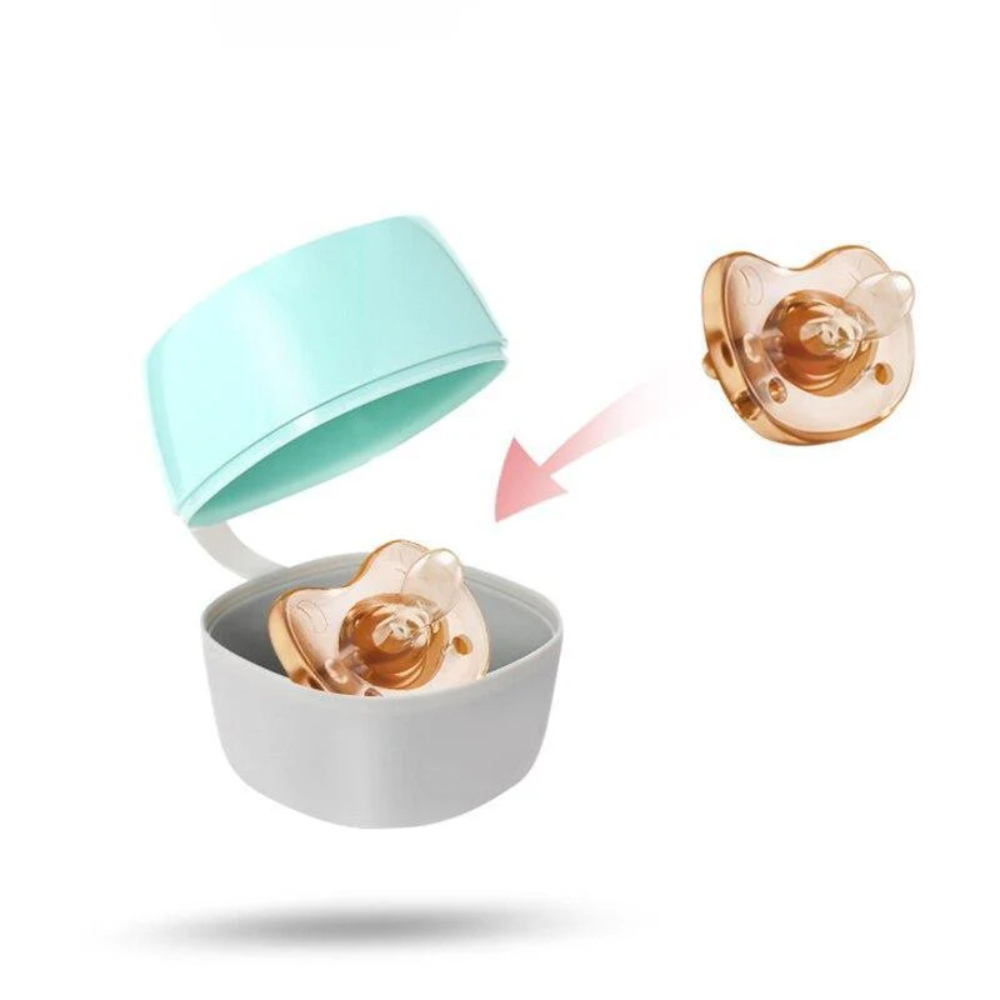 Portable Pacifier Storage Box for Babies | Compact Case