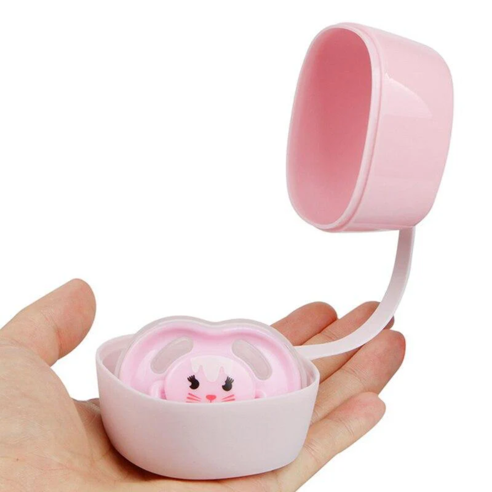 Portable Pacifier Storage Box for Babies | Compact Case