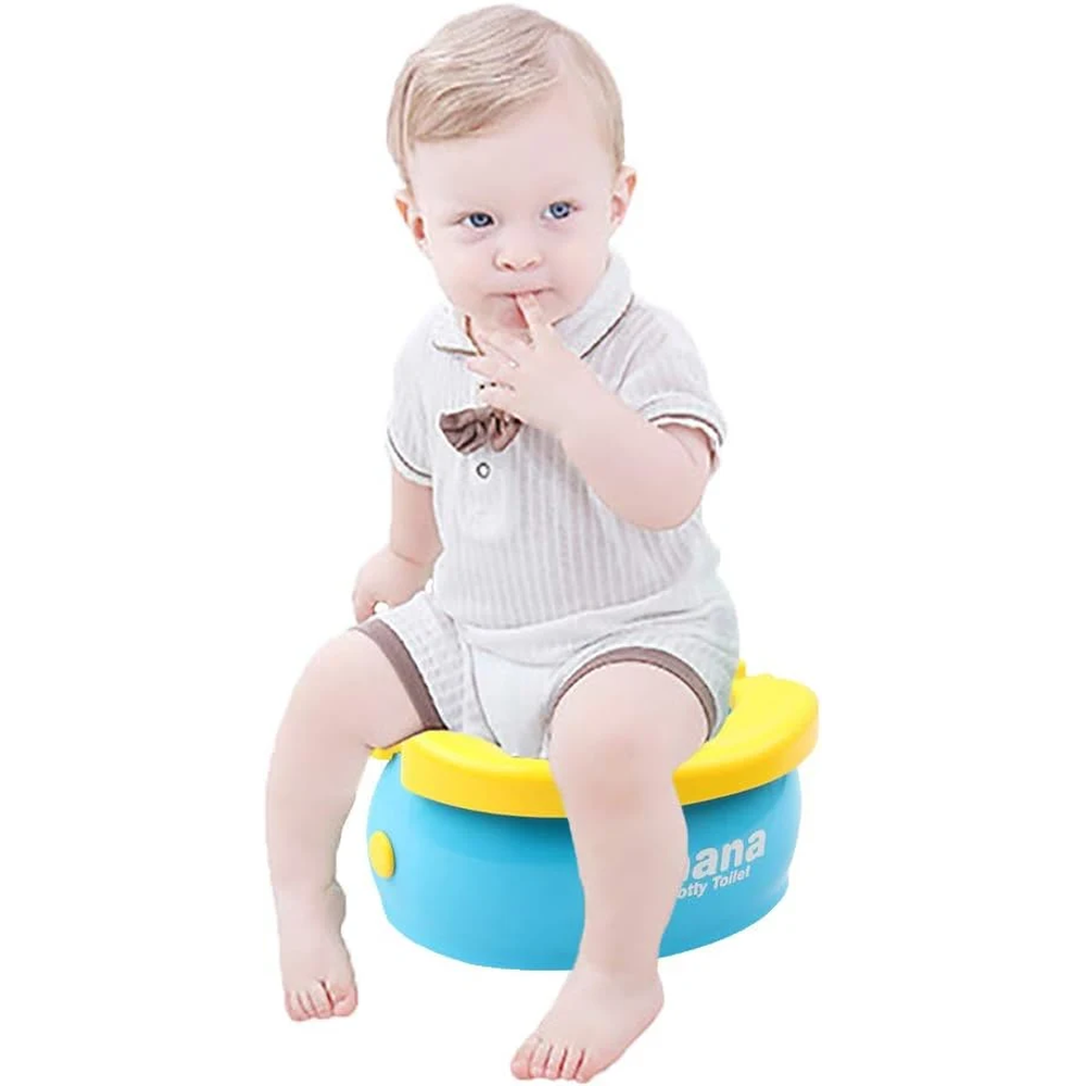 Portable Travel Potty for Kids – Foldable Toilet Training Seat with Disposable Bags