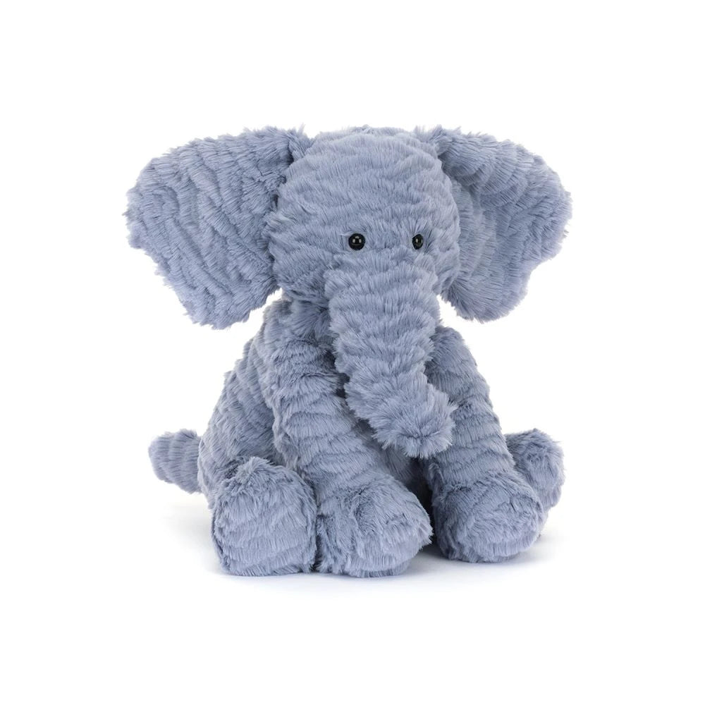 Powder Blue Elephant Plush Toy
