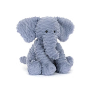 Powder Blue Elephant Plush Toy