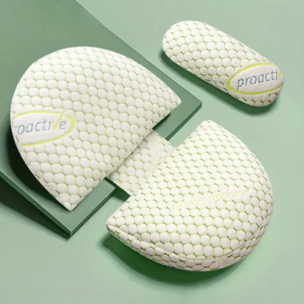 Pregnancy Pillow – Adjustable Belly and Back Support Cushion