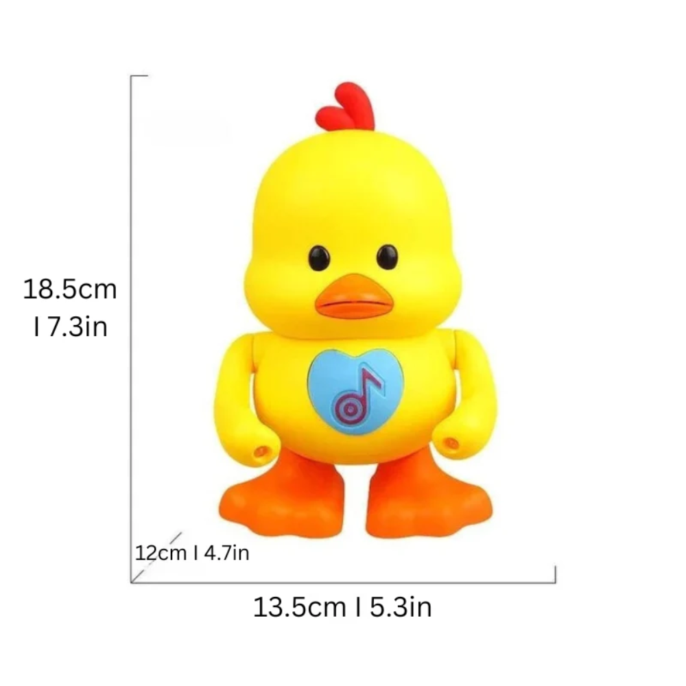 QuackBeats Dancing Duck Toy – Interactive Musical Toy with LED Lights for Kids