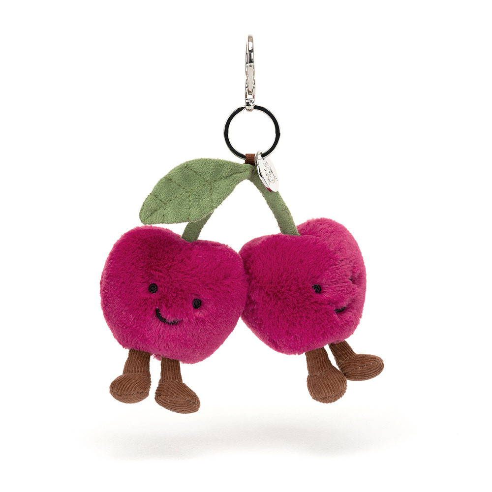 Red Cherries Bag Charm