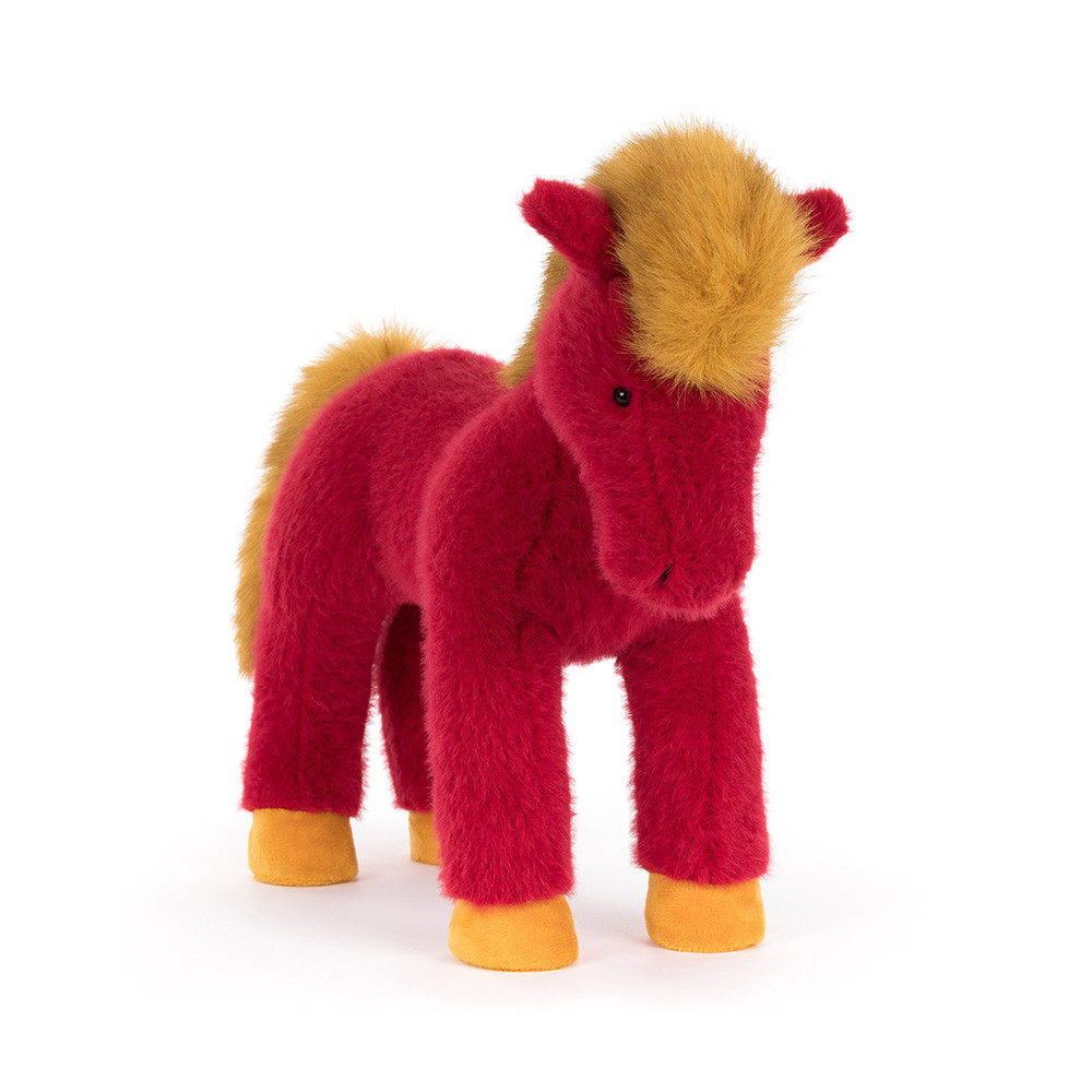 Red Horse Plush Toy