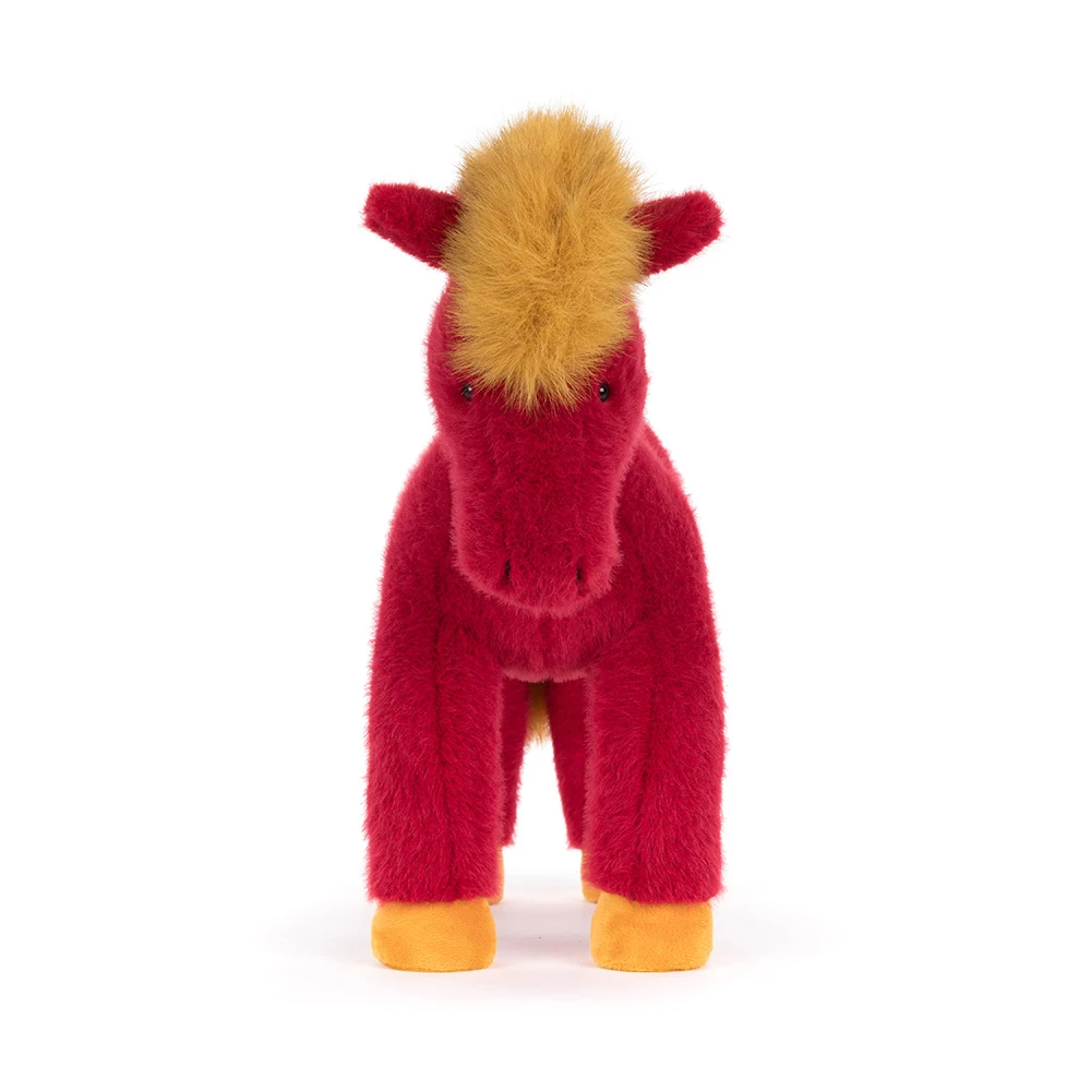 Red Horse Plush Toy