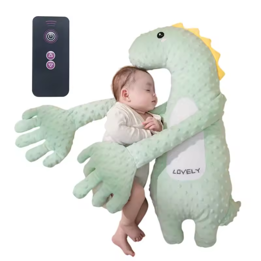 Baby Sleep Patting Pillow – Plush Soothing Sleep Aid with Remote Control