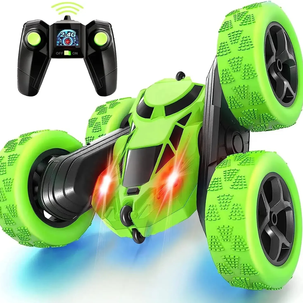 Remote Control Stunt Car for Kids – 360° Flipping RC Car with Rechargeable Battery