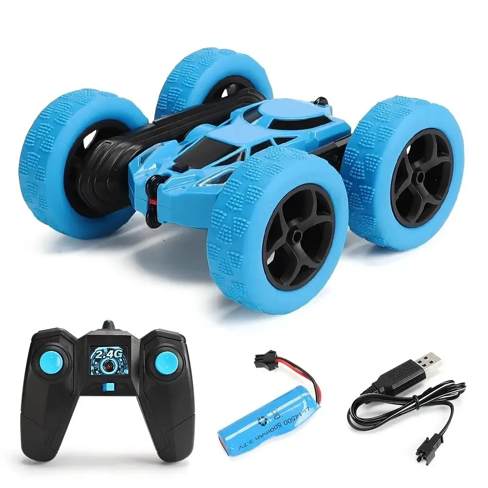 Remote Control Stunt Car for Kids – 360° Flipping RC Car with Rechargeable Battery