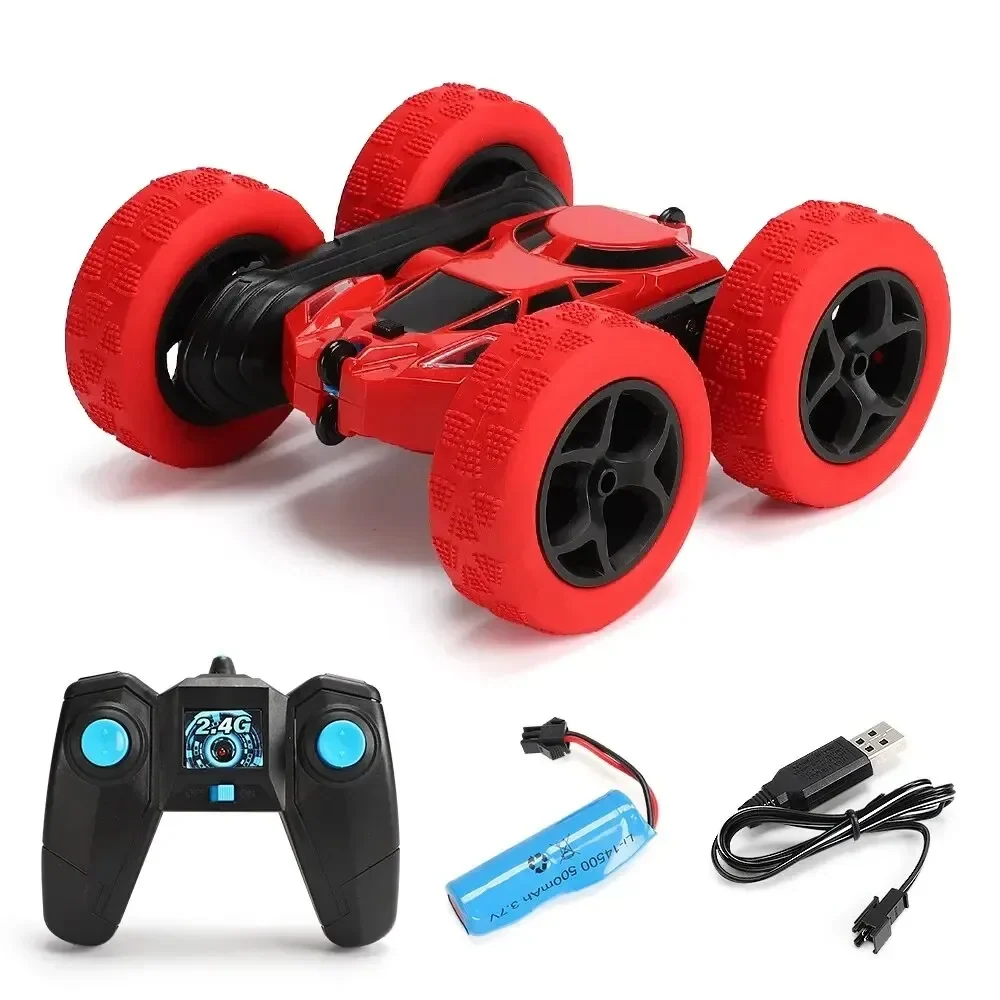 Remote Control Stunt Car for Kids – 360° Flipping RC Car with Rechargeable Battery