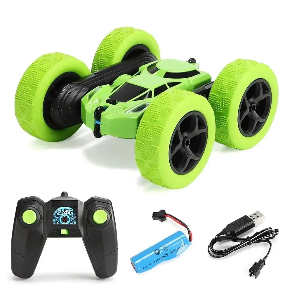 Remote Control Stunt Car for Kids – 360° Flipping RC Car with Rechargeable Battery