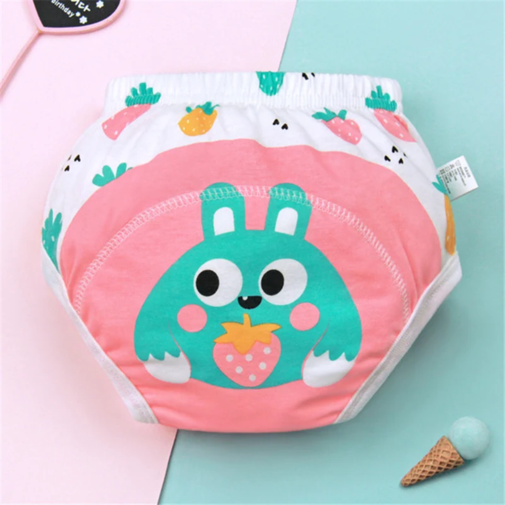 Reusable Potty Training Pants – 6-Layer Absorbent Cotton Underwear for Toddlers