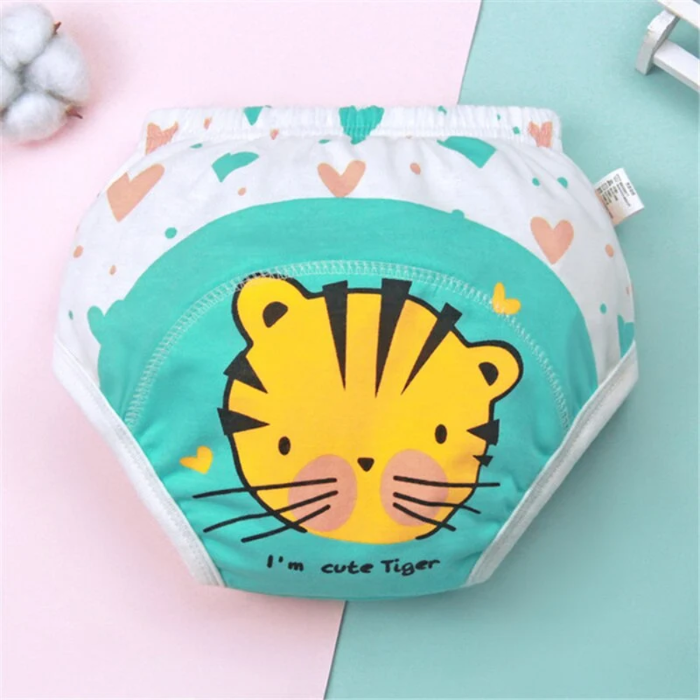 Reusable Potty Training Pants – 6-Layer Absorbent Cotton Underwear for Toddlers