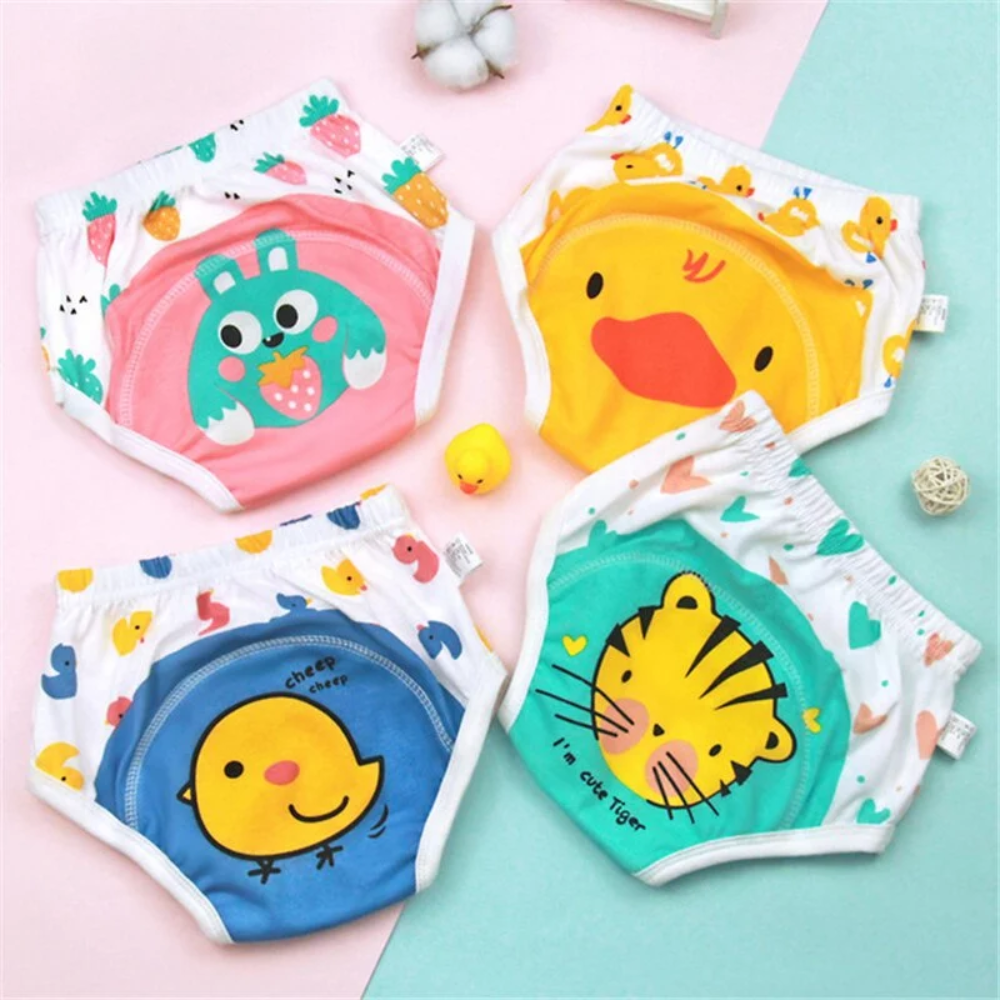 Reusable Potty Training Pants – Cotton Toddler Underwear