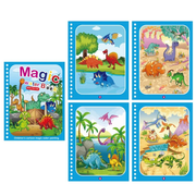 Reusable Water Coloring Book for Kids – Mess-Free Magic Drawing Activity Set