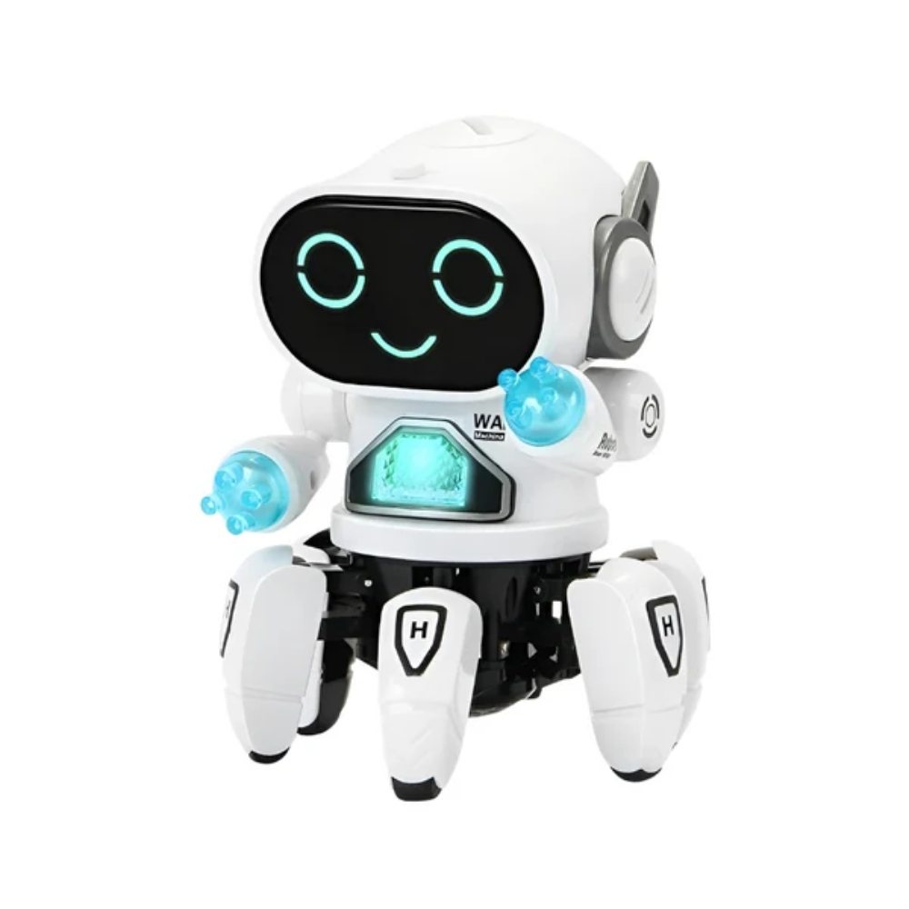 RoboGroove Dancing Robot Toy – Interactive Musical Robot with LED Lights for Kids