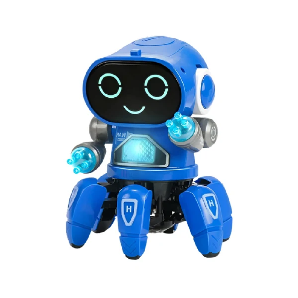 RoboGroove Dancing Robot Toy – Interactive Musical Robot with LED Lights for Kids