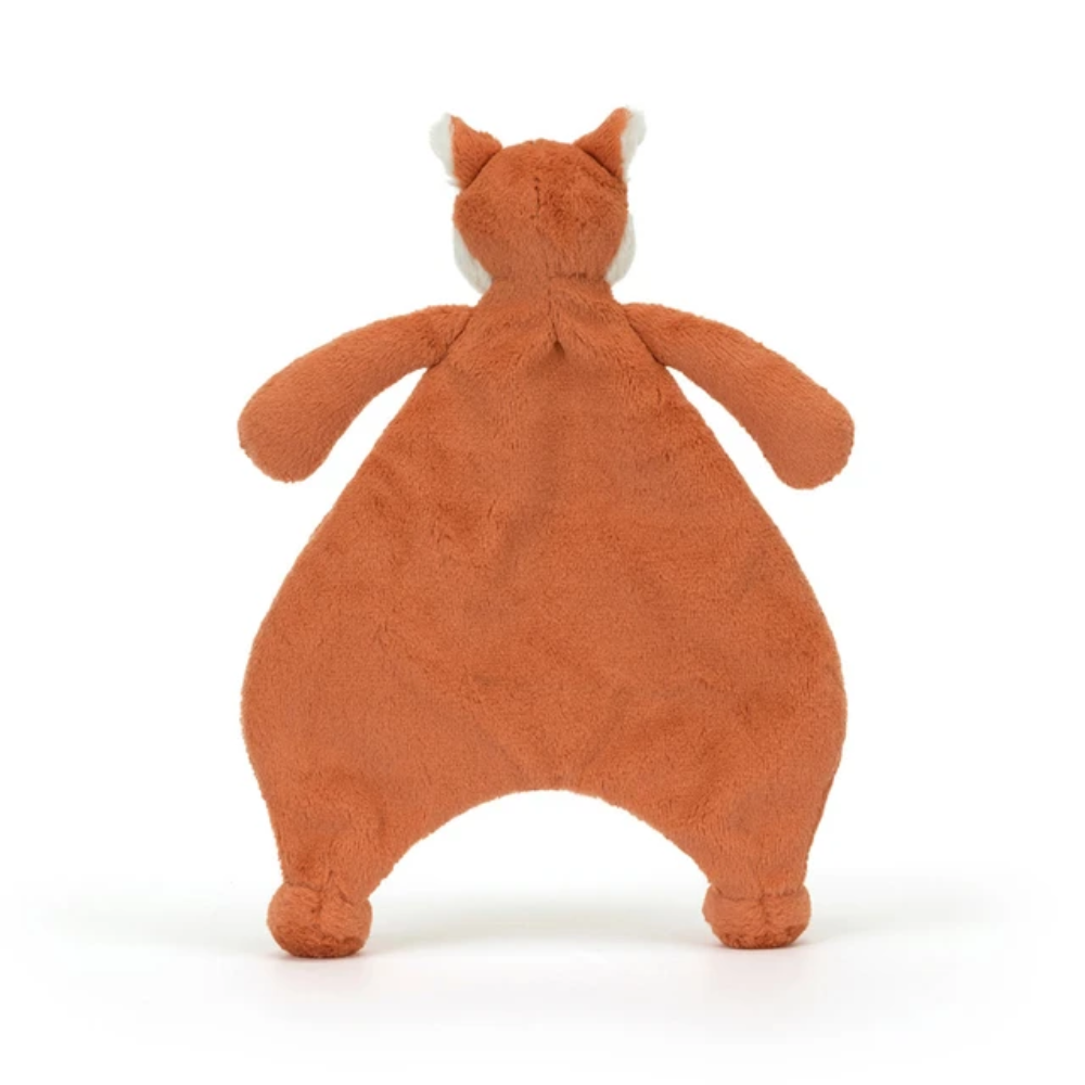 Rust Orange Fox Comforter Soft Toy