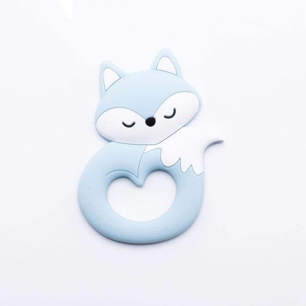 Silicone Baby Teether – Fox Infant Teething Toy for Babies