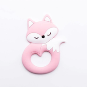Silicone Baby Teether – Fox Infant Teething Toy for Babies