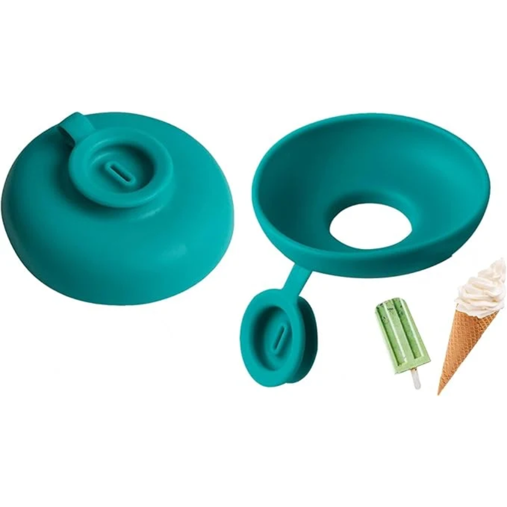 Silicone Ice Cream Drip Catcher – Reusable Ice Cream Holder for Kids