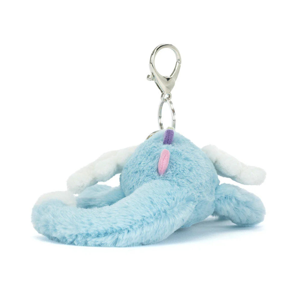 Sky Blue Dragon Bag Charm