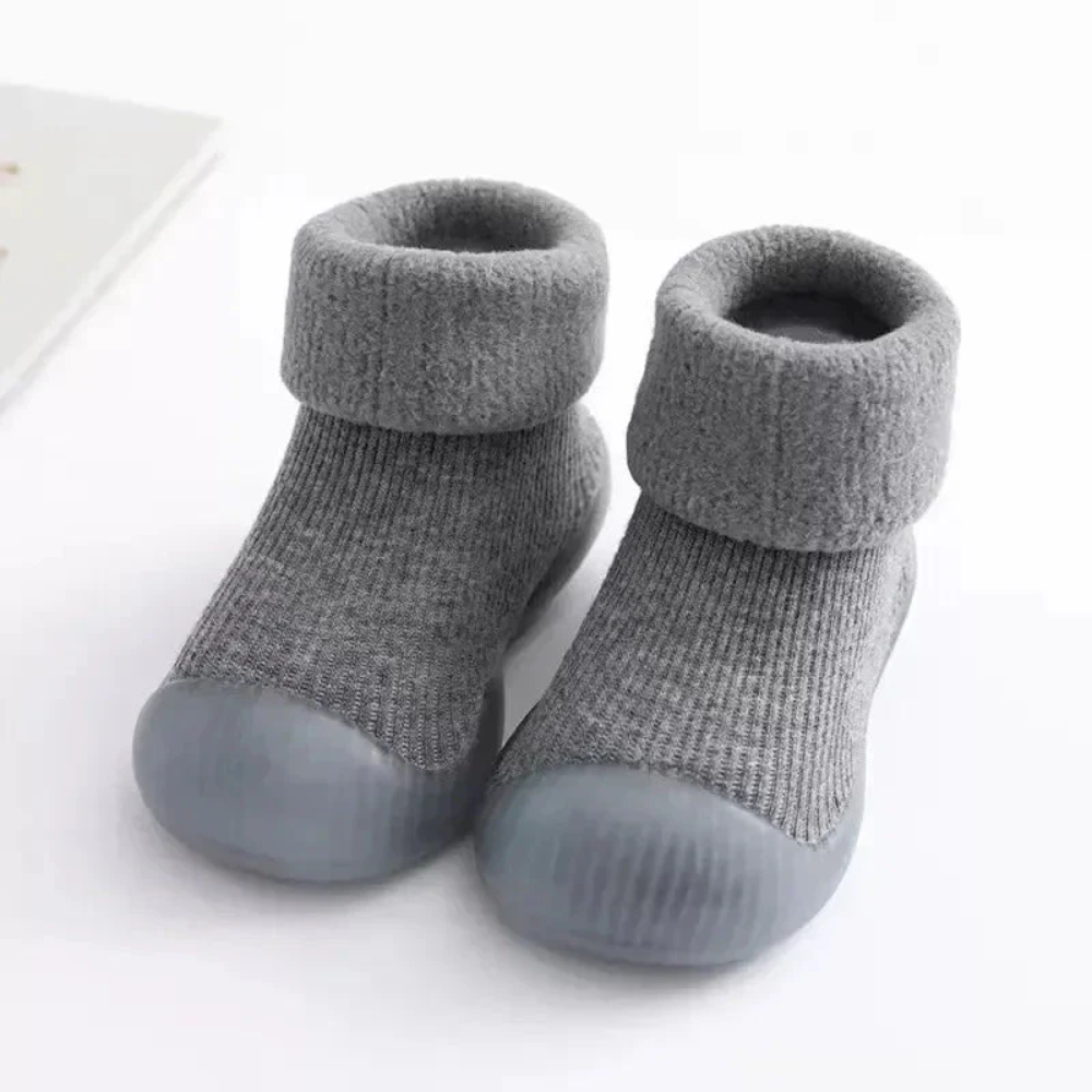 Soft Sole Baby Booties Crib Shoes | Slip On